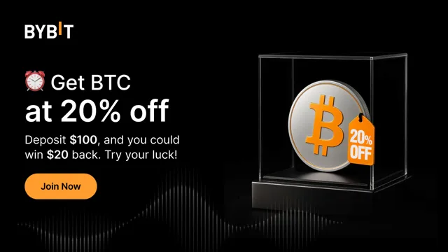 Sở hữu BTC với ưu đãi giảm 20% — nhanh tay kẻo lỡ!