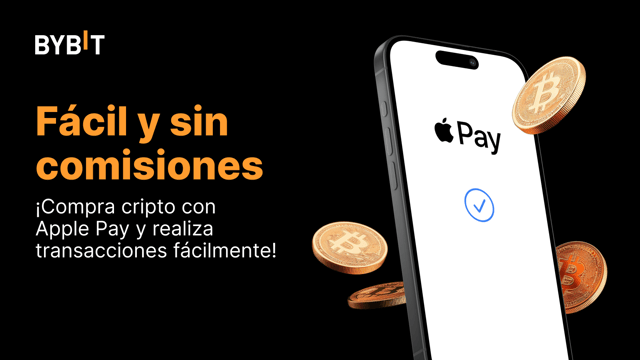Compra cripto con Apple Pay y disfruta de tarifas cero