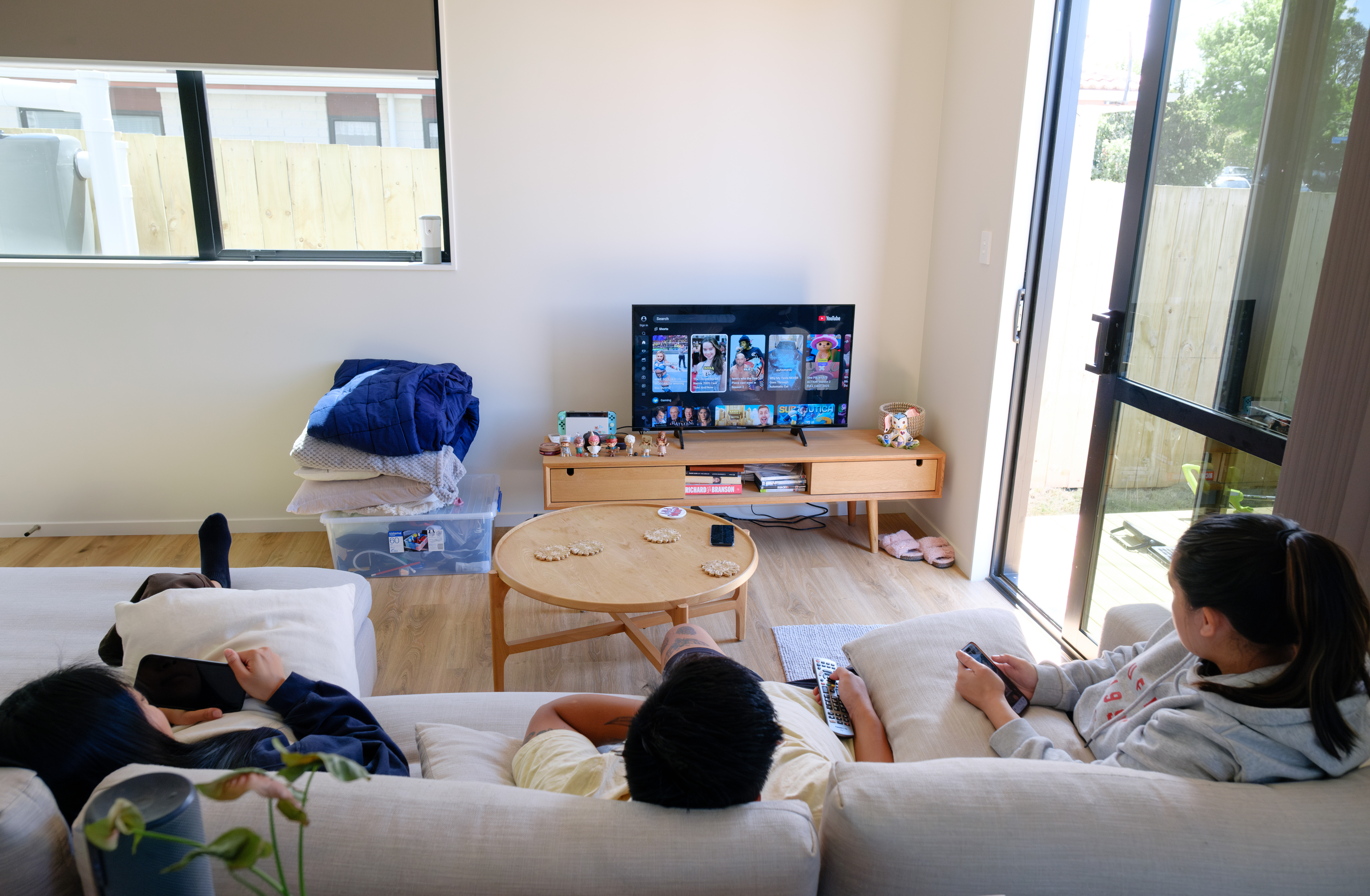 Watching TV together