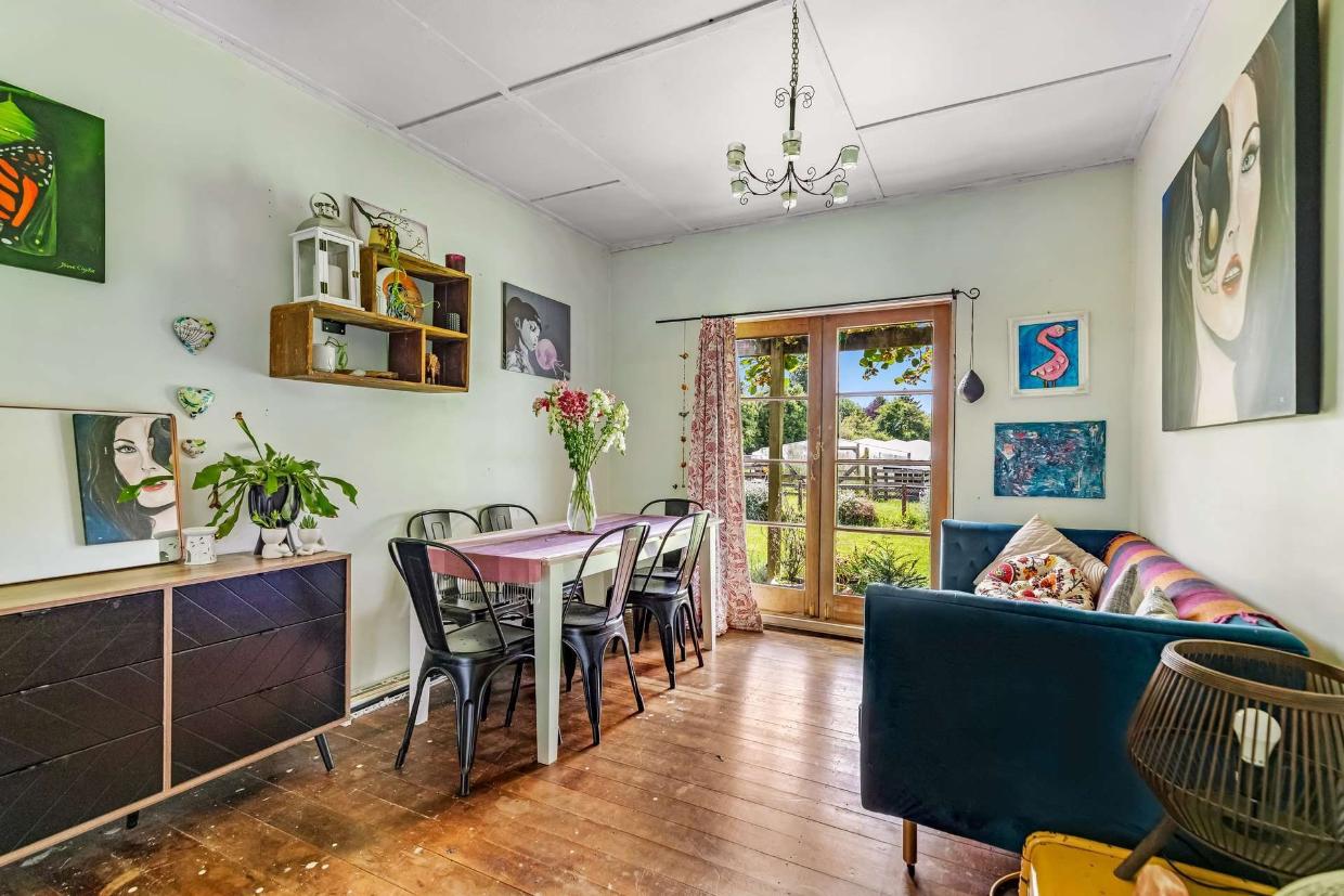 Interior design is filled with colours and unique features. 