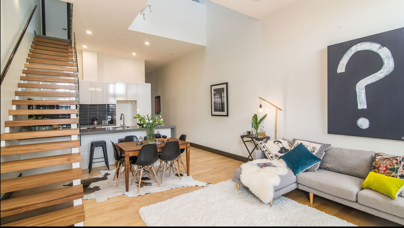 A central void floods light into this loft apartment. Image: Paul McCredie