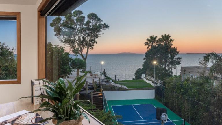 Views out across the Hauraki Gulf. Photo: NZ Sotheby’s Realty/TRADE ME