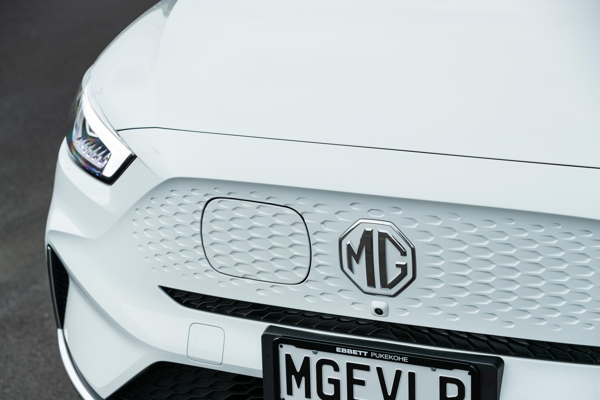 MG ZS EV Front End Detail