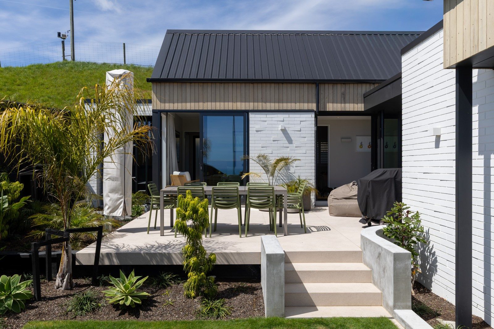 Exterior of Nelson home