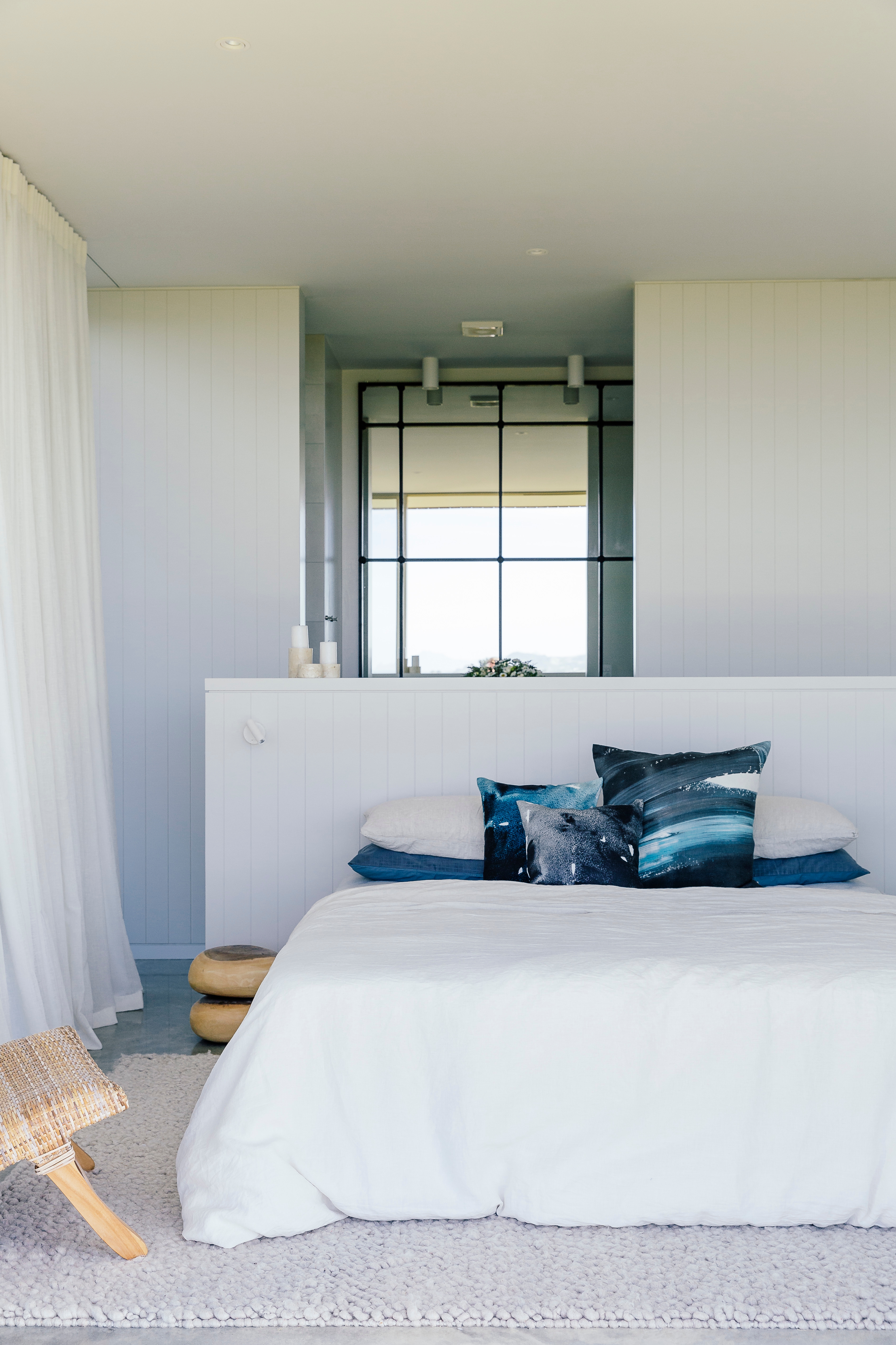 The master bedroom.
