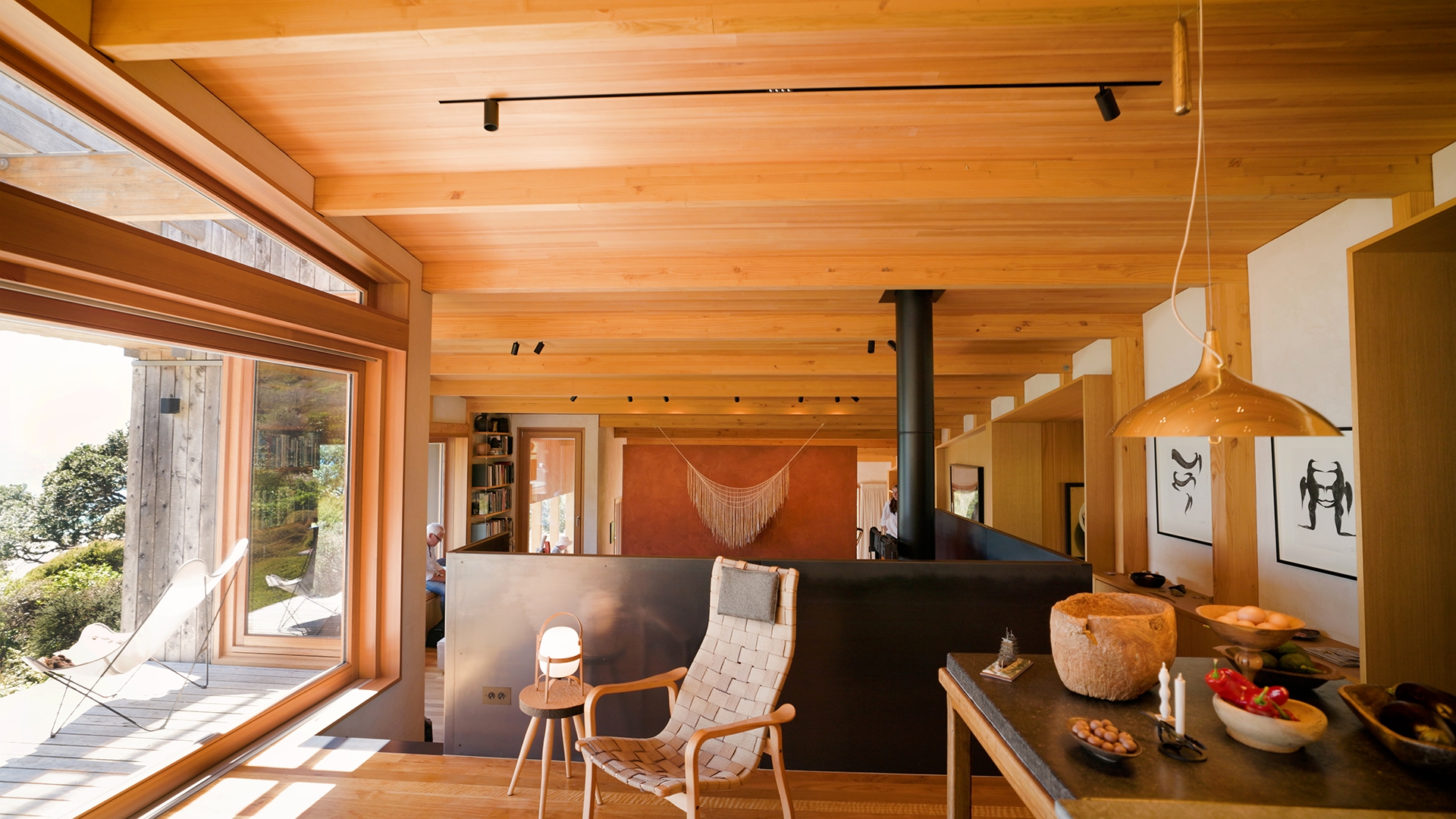 Living room of Otama home