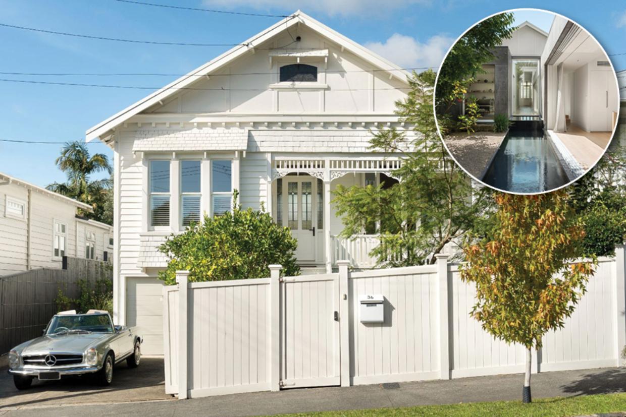 Exterior of Grey Lynn villa