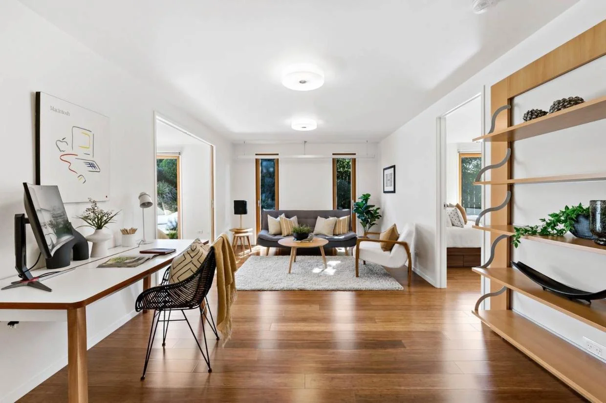 Interior of NZ passive home