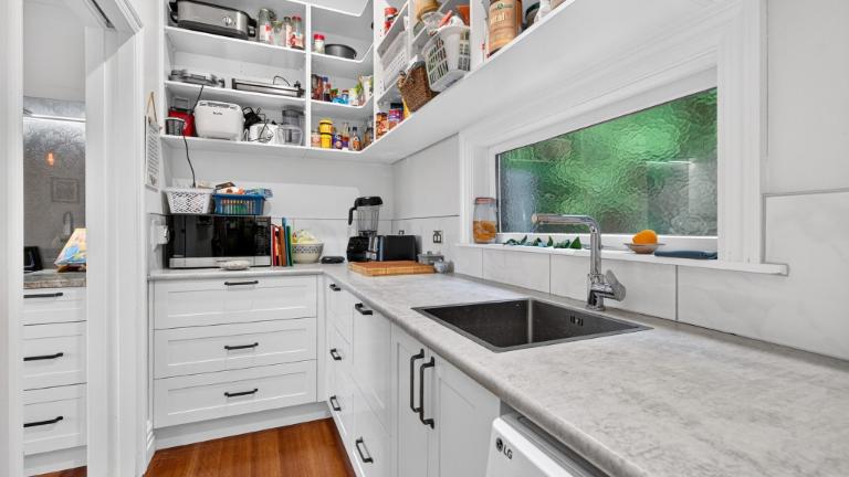 The scullery shown