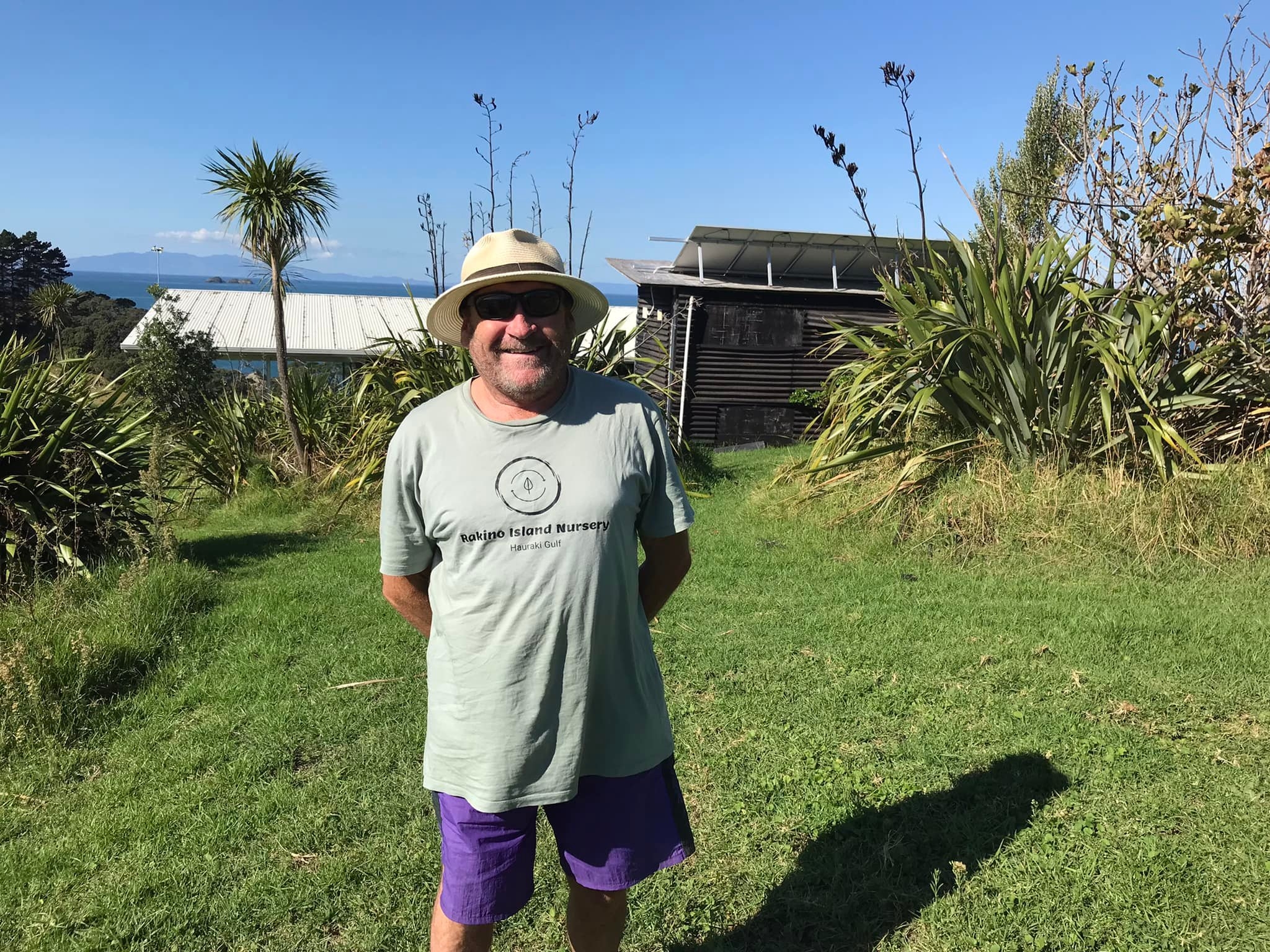 Resident of Rakino Island in Auckland, New Zealand.