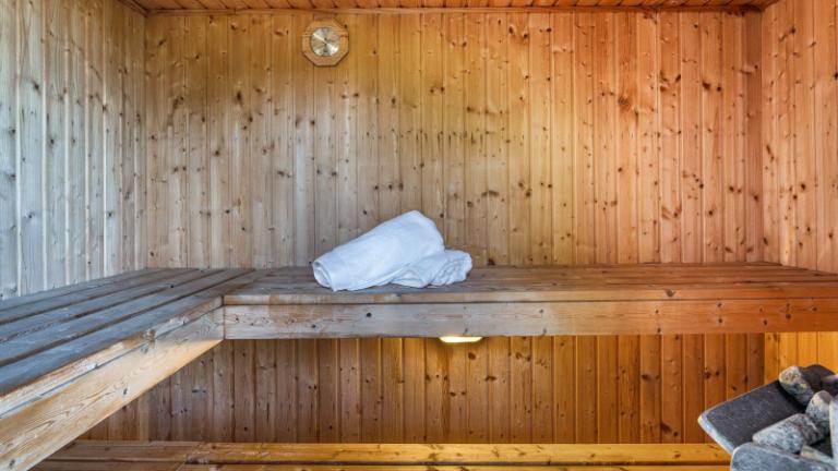 Laze in the sauna. Photo: NZ Sotheby’s Realty/TRADE ME
