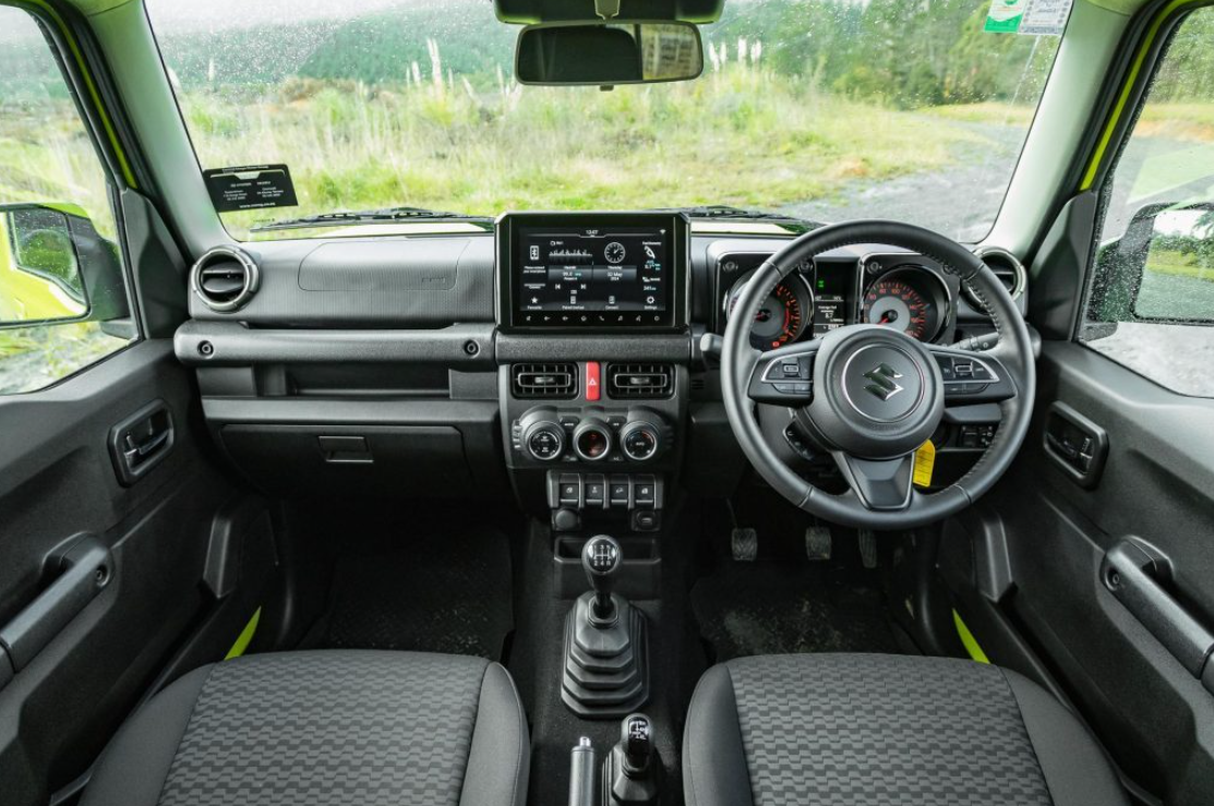 2024 Suzuki Jimny 5 door front interior