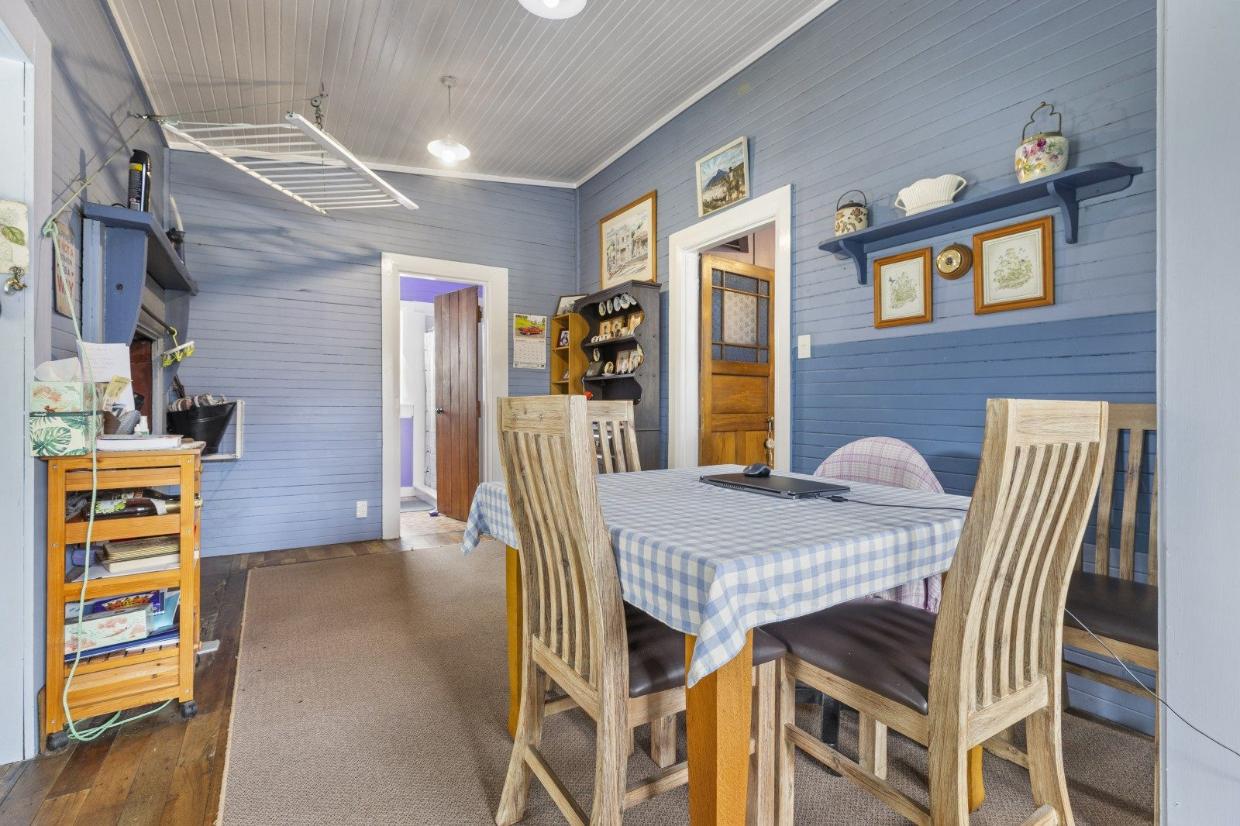 Dining room revealed. 