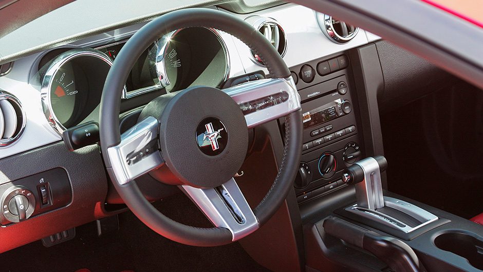 Ford Mustang interior 