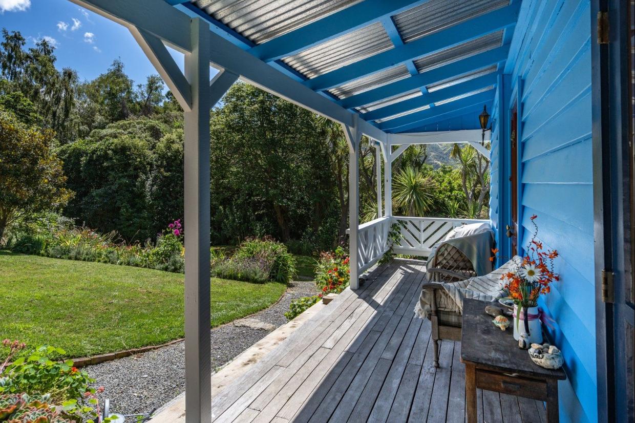 The perfect verandah for sitting and watching the world go by from. 
