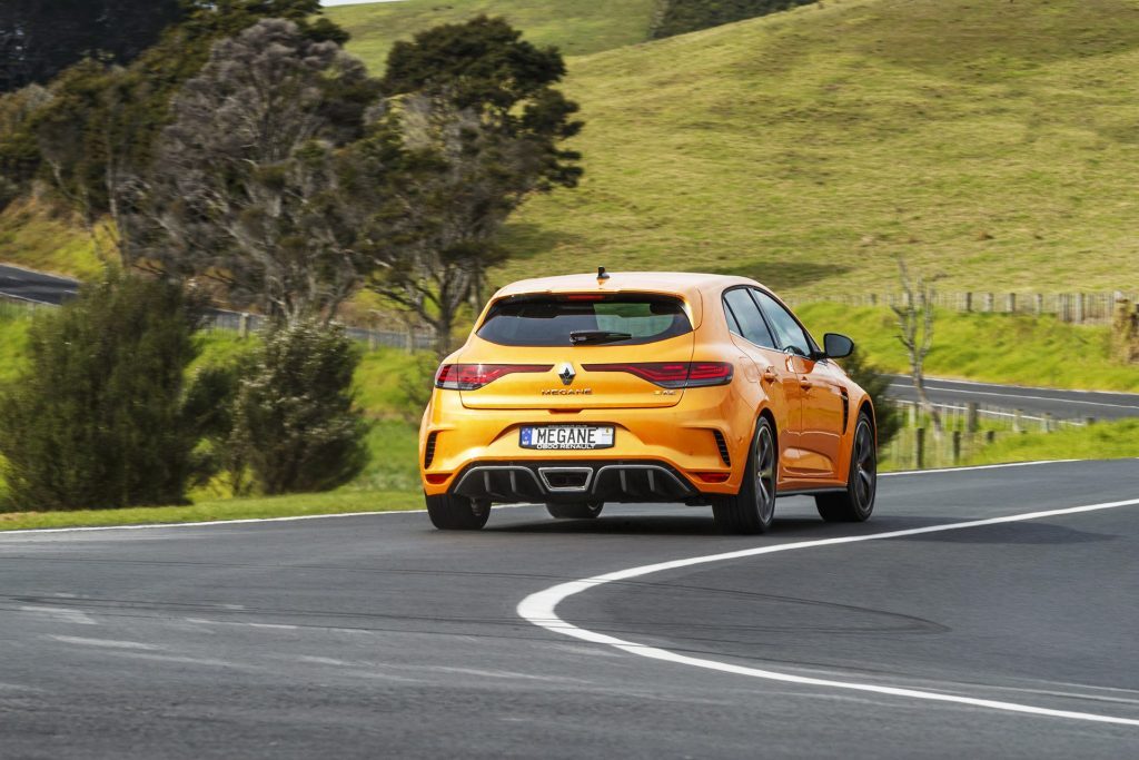 Renault Megane RS300 Trophy rear action