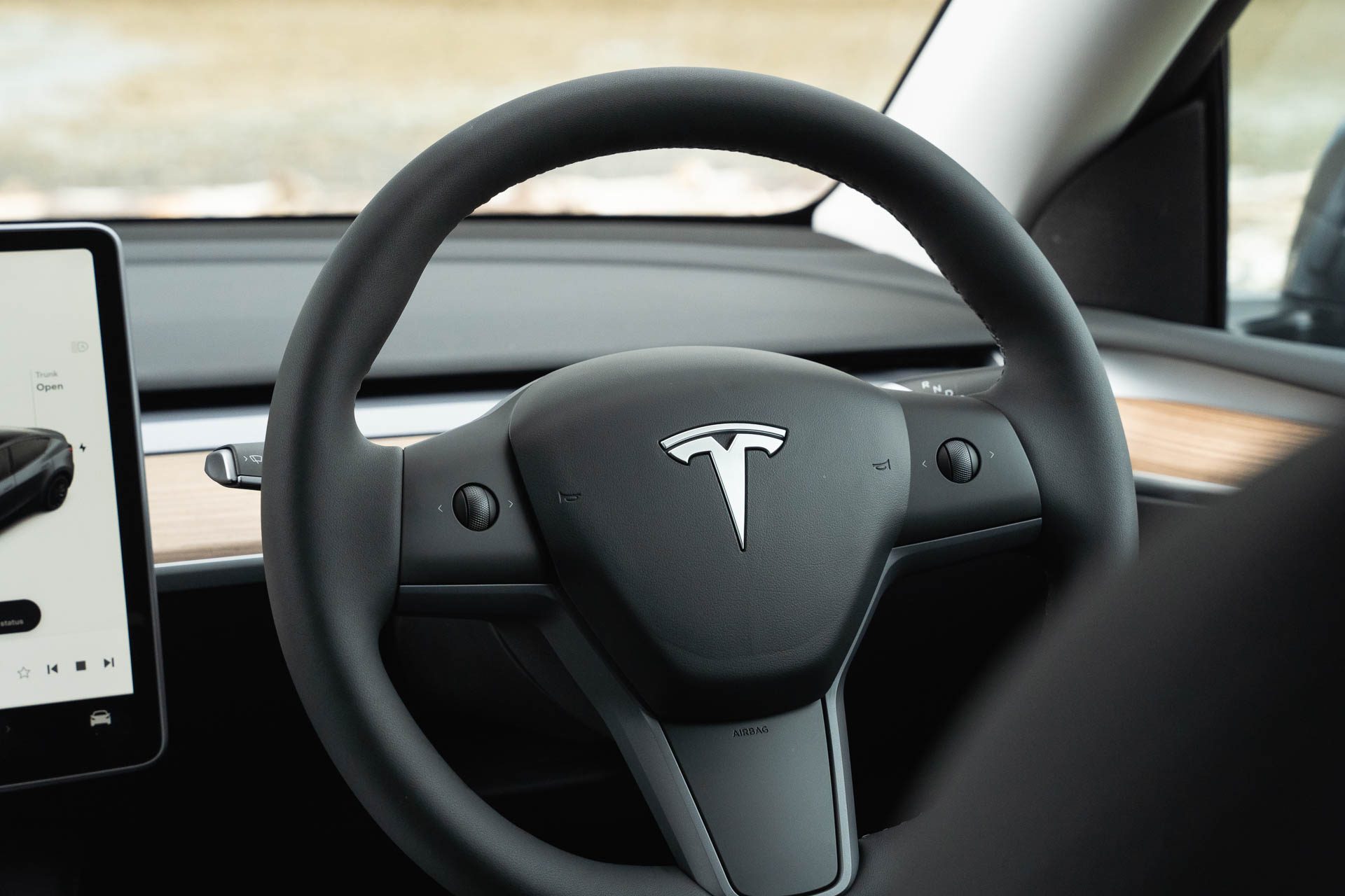 Tesla Model Y Performance Steering Wheel