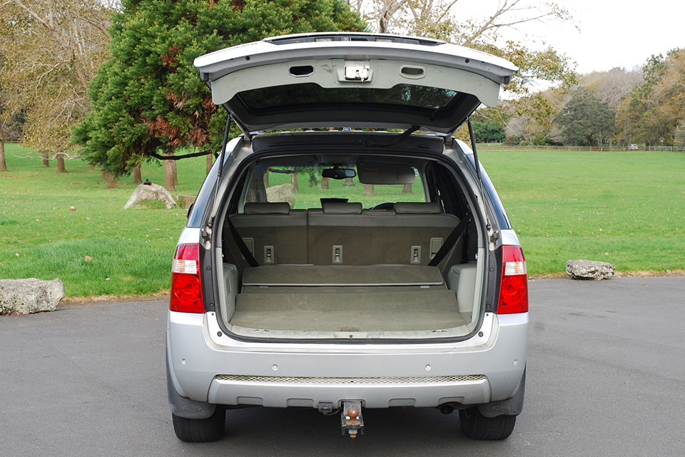 Ford Territory 2007 Seats Down