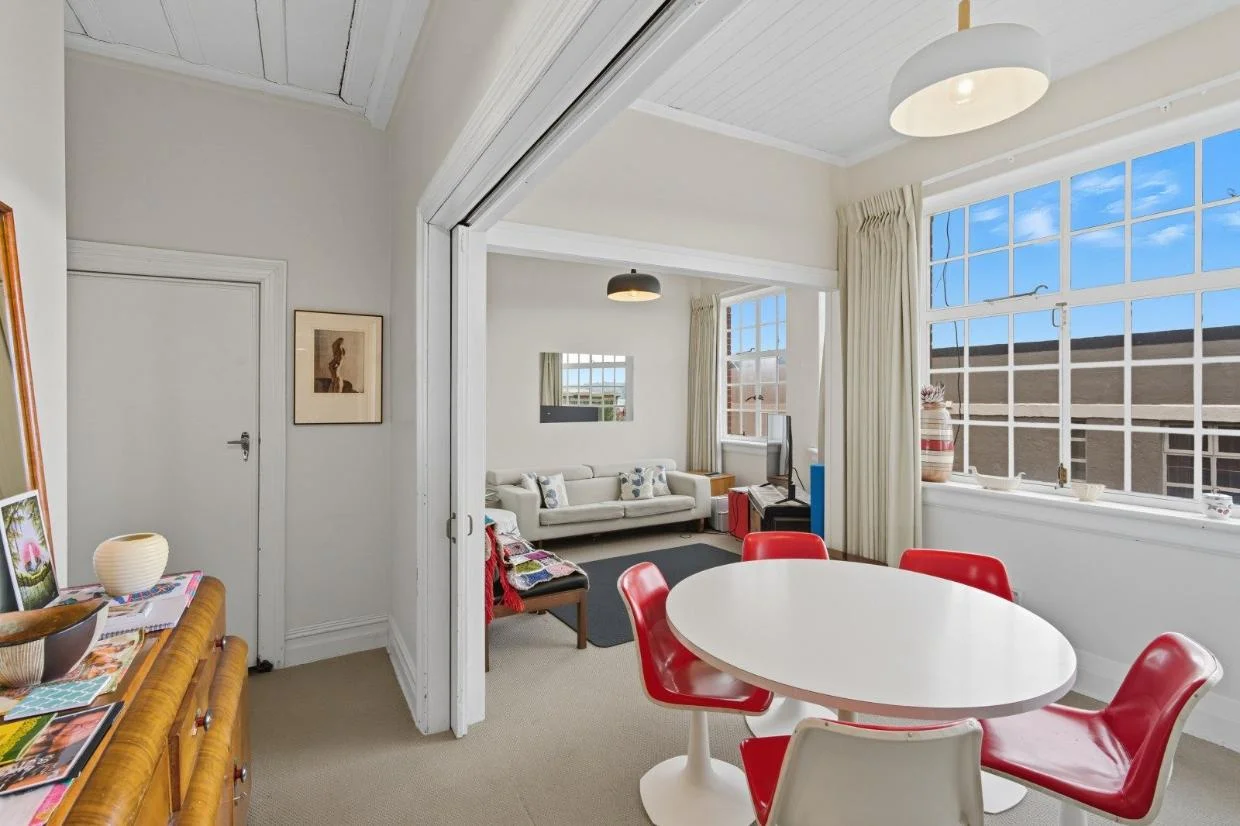 Apartment C on the top floor