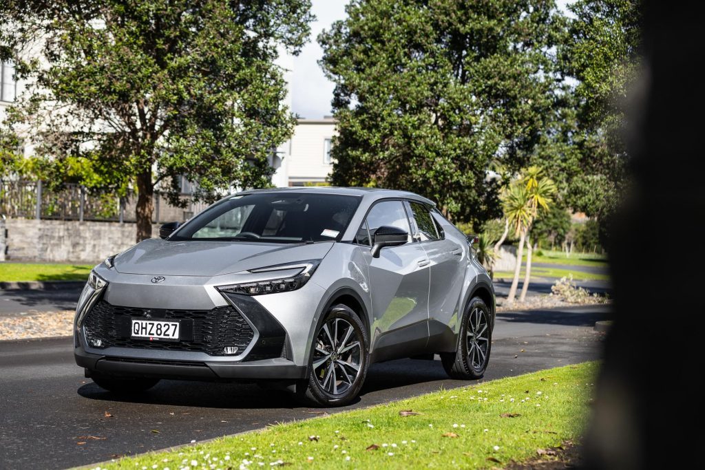 Toyota-C-HR-GXL-Hybrid-front-quarter-angle