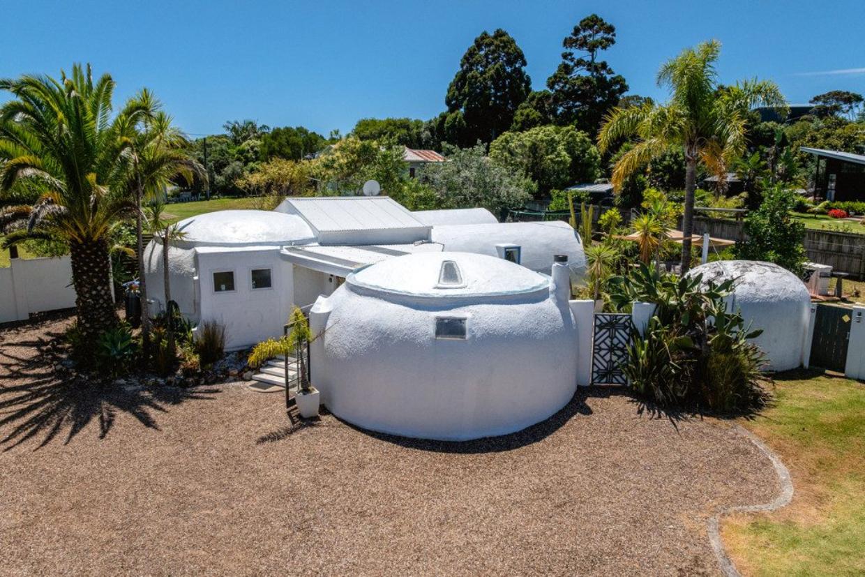 There were plans to build a bigger home on the section. 