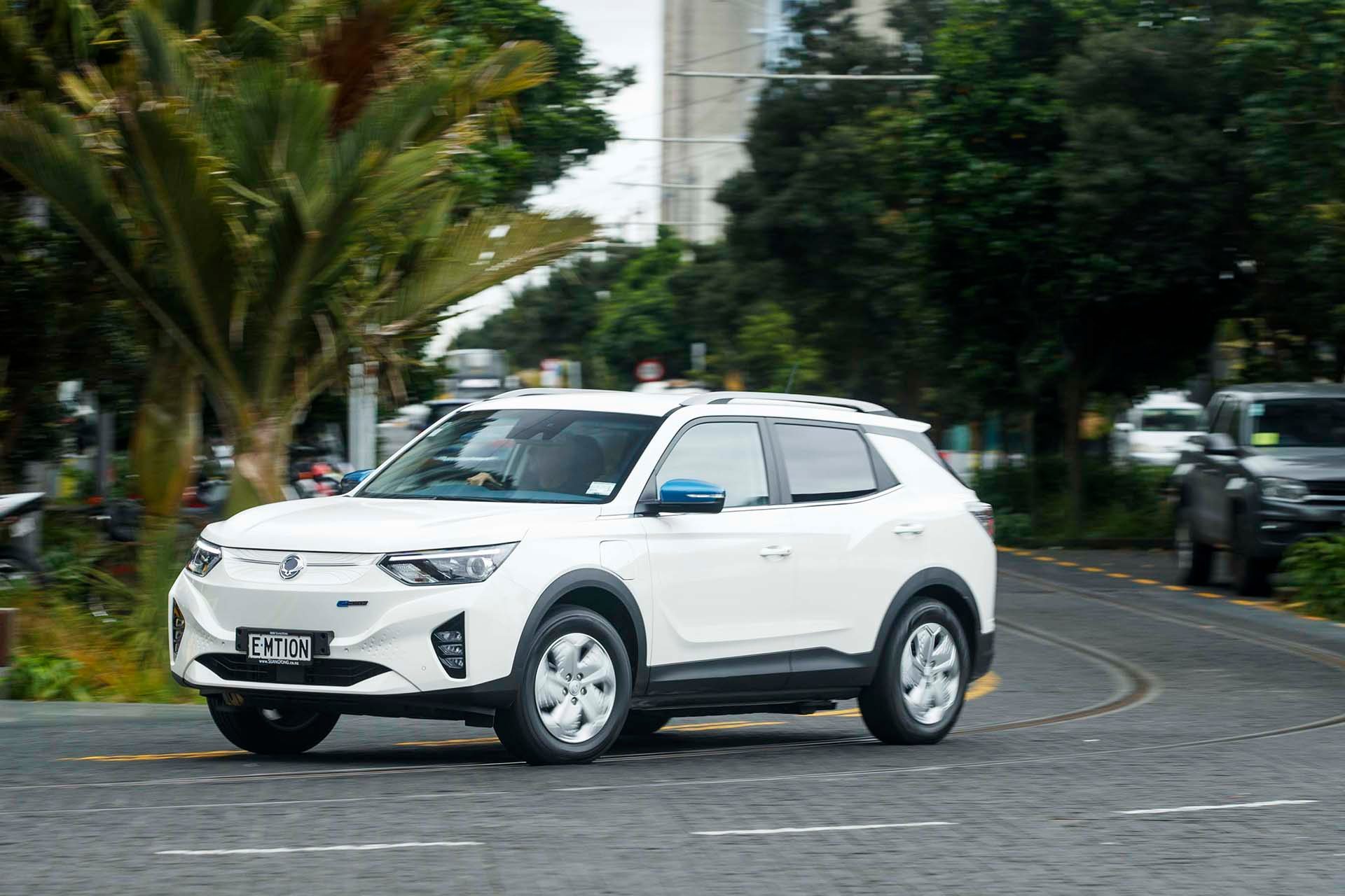 SsangYong Korando e-Motion Front Action