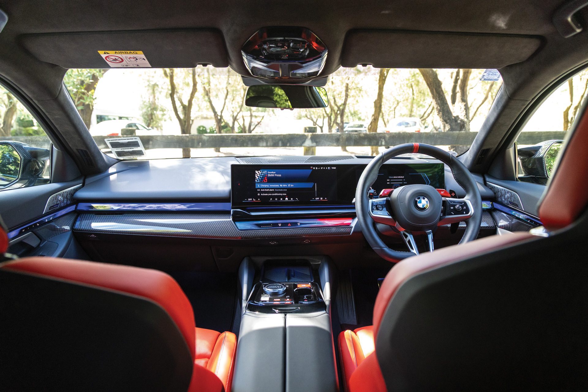 BMW M5 Interior