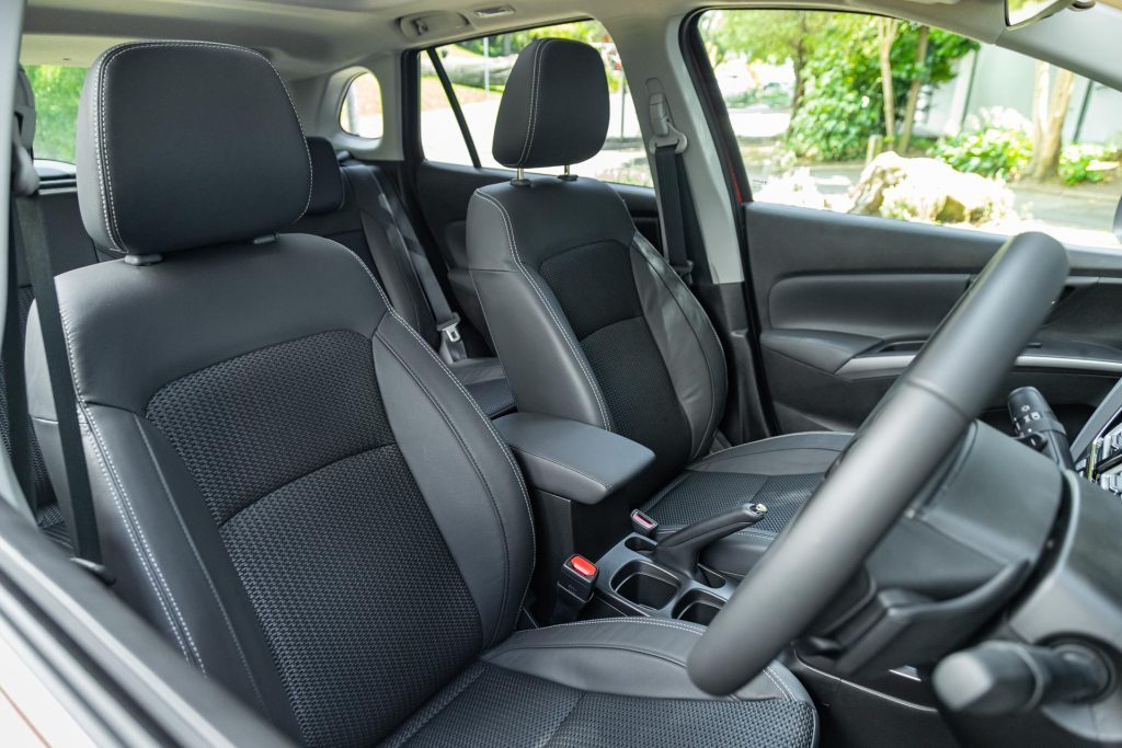 Suzuki S Cross front seat view