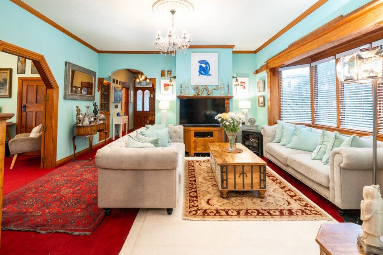 Cozy and maximalist vibe. 