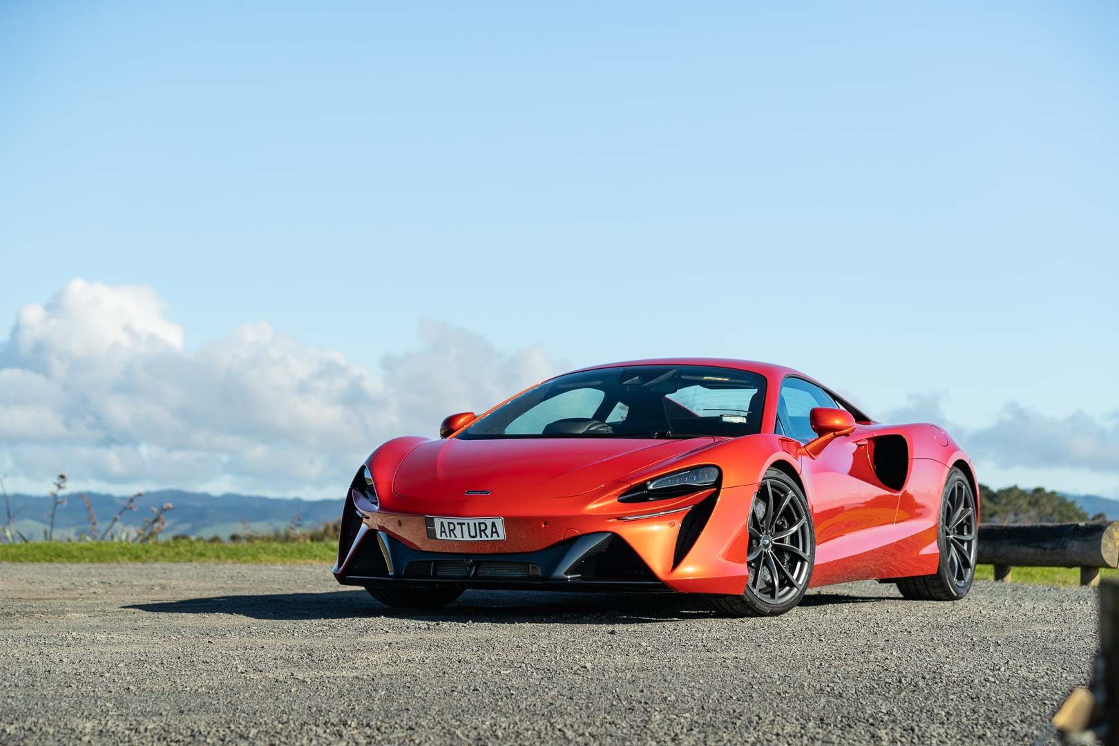 McLaren Artura Front Quarter Hero Shot