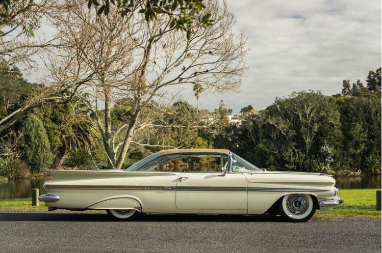 1959 Chevrolet Sport Coupe side view