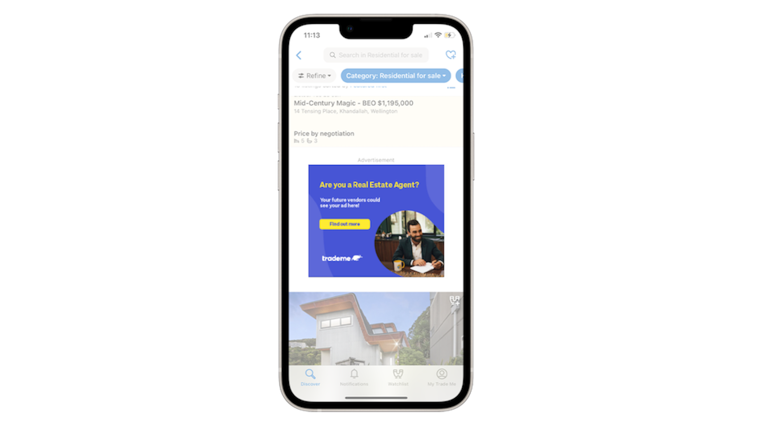 Mobile view