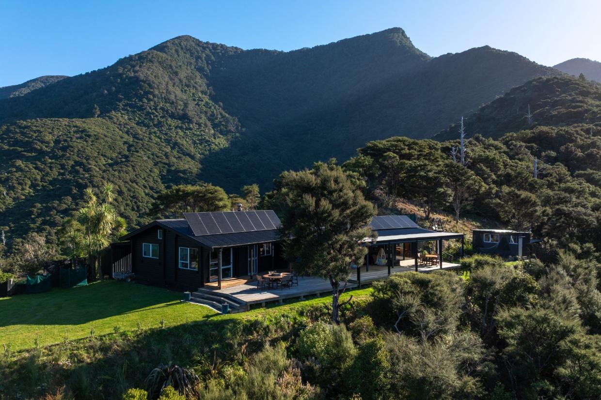 Property surrounded my mountains 