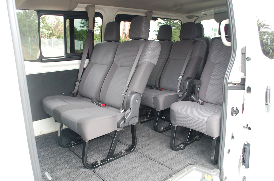 Nissan Caravan Minibus 2012 Rear Seats