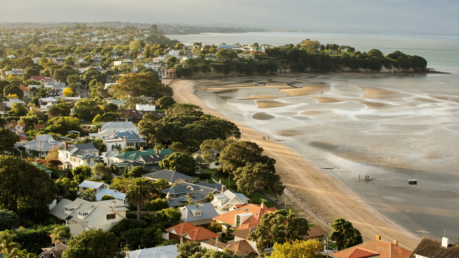 Beach in Devonport.