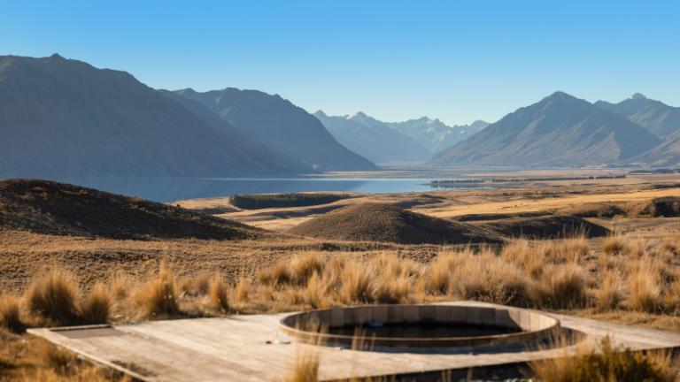 There are great views at every turn, and a hot tub to make the most of them. Photo: NZ Sotheby's