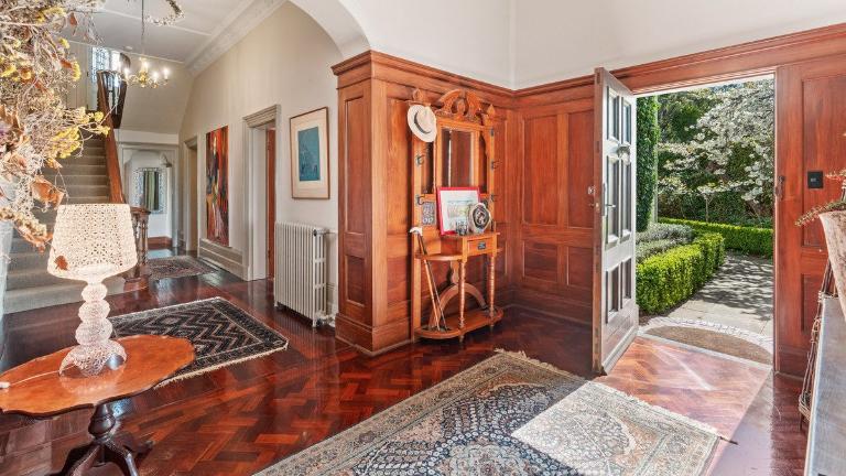 Kate and Noel Kennedy say the fell for the place the minute they walked in the front door, notably for its comforting feel. Photo: Columbs & Co