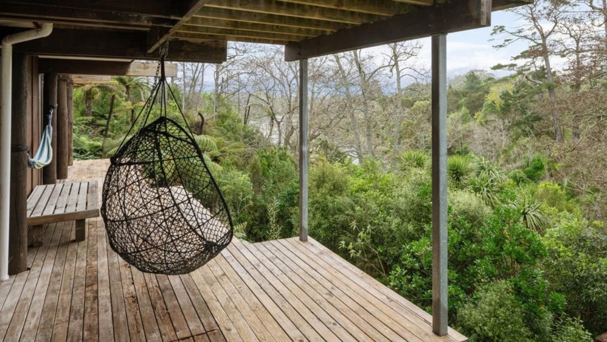 Bush and river view from Ron Sang house