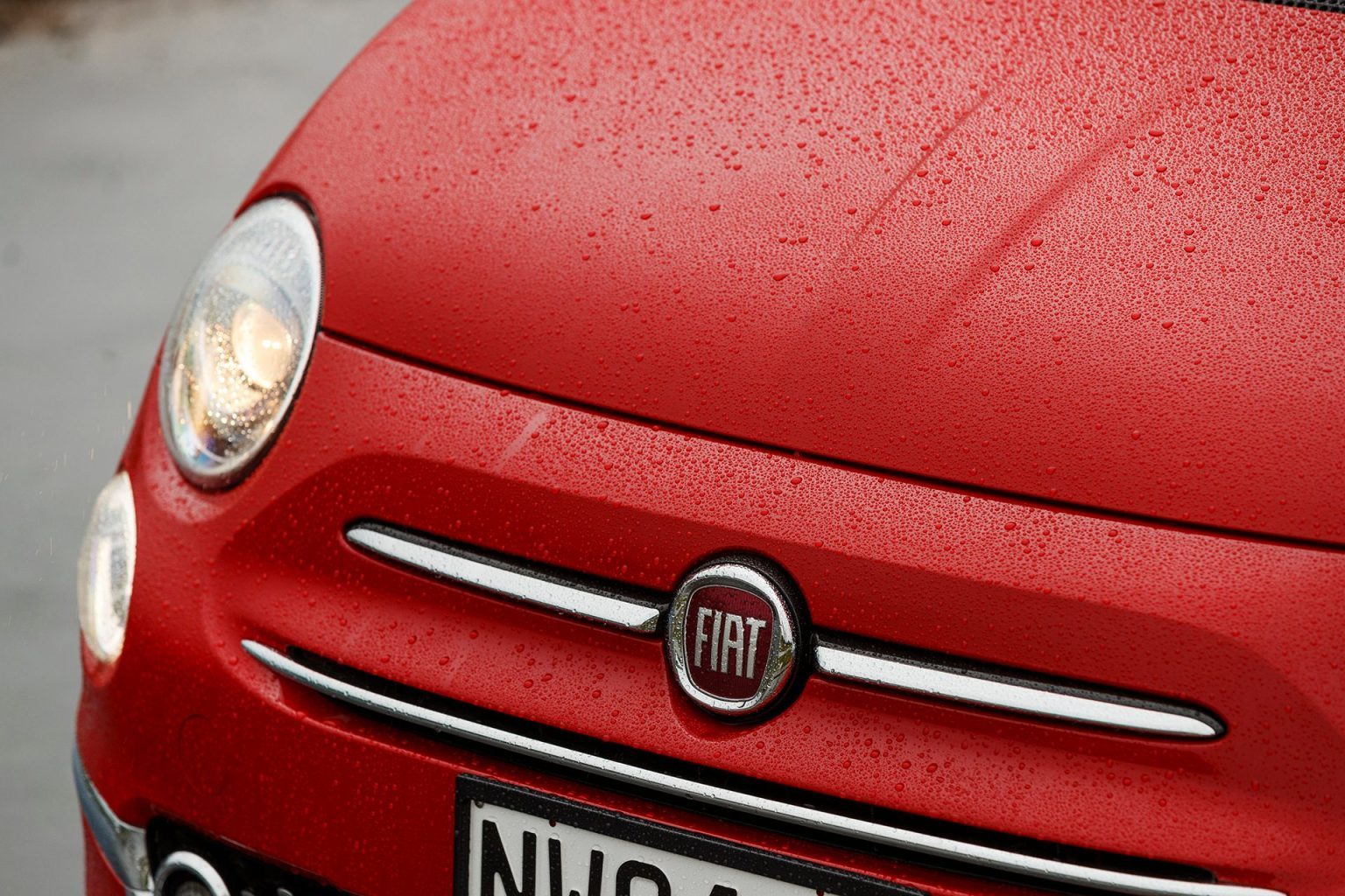 2022 Fiat 500 Dolcevita nose