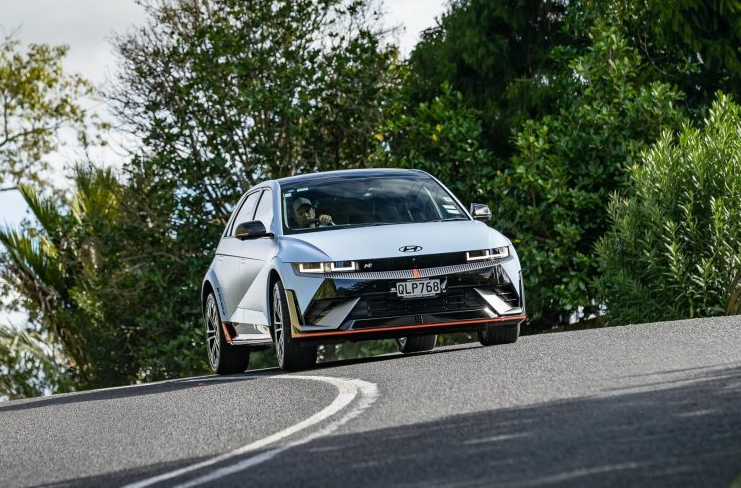 2024 Hyundai IONIQ 5 N front driving shot