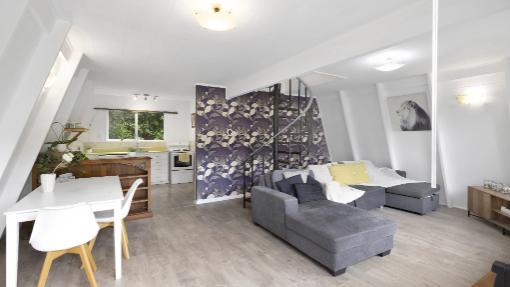 The living area. Photo: ONE AGENCY/TRADE ME