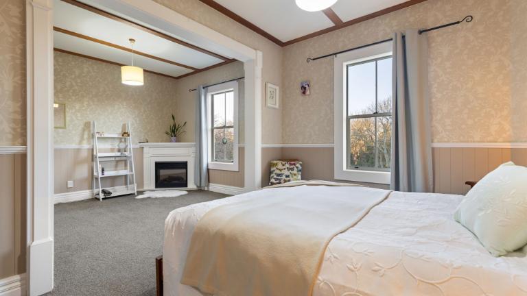 There are five bedrooms. Photo: HARCOURTS/TRADE ME