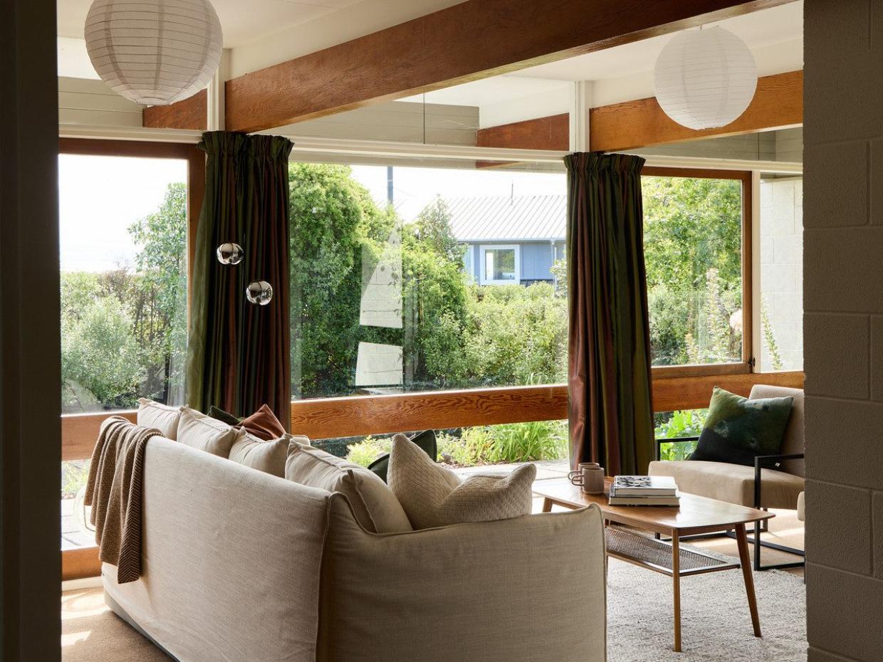 The home is outward looking.