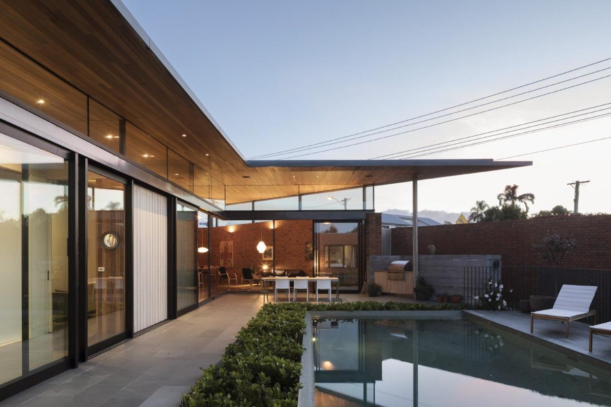 Architect Guy Tarrant built this home for his family in 2017. It became an award winner. 