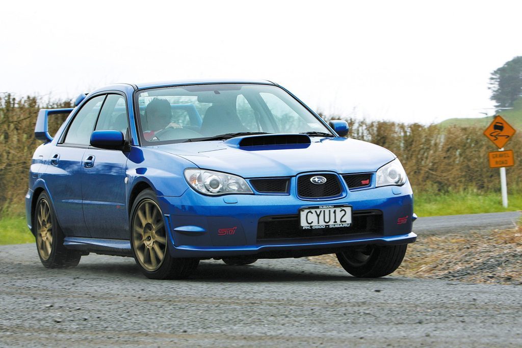 WRX STi-f action