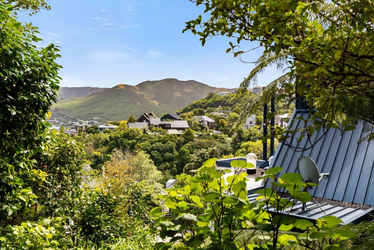 The view from the house is gorgeous. 