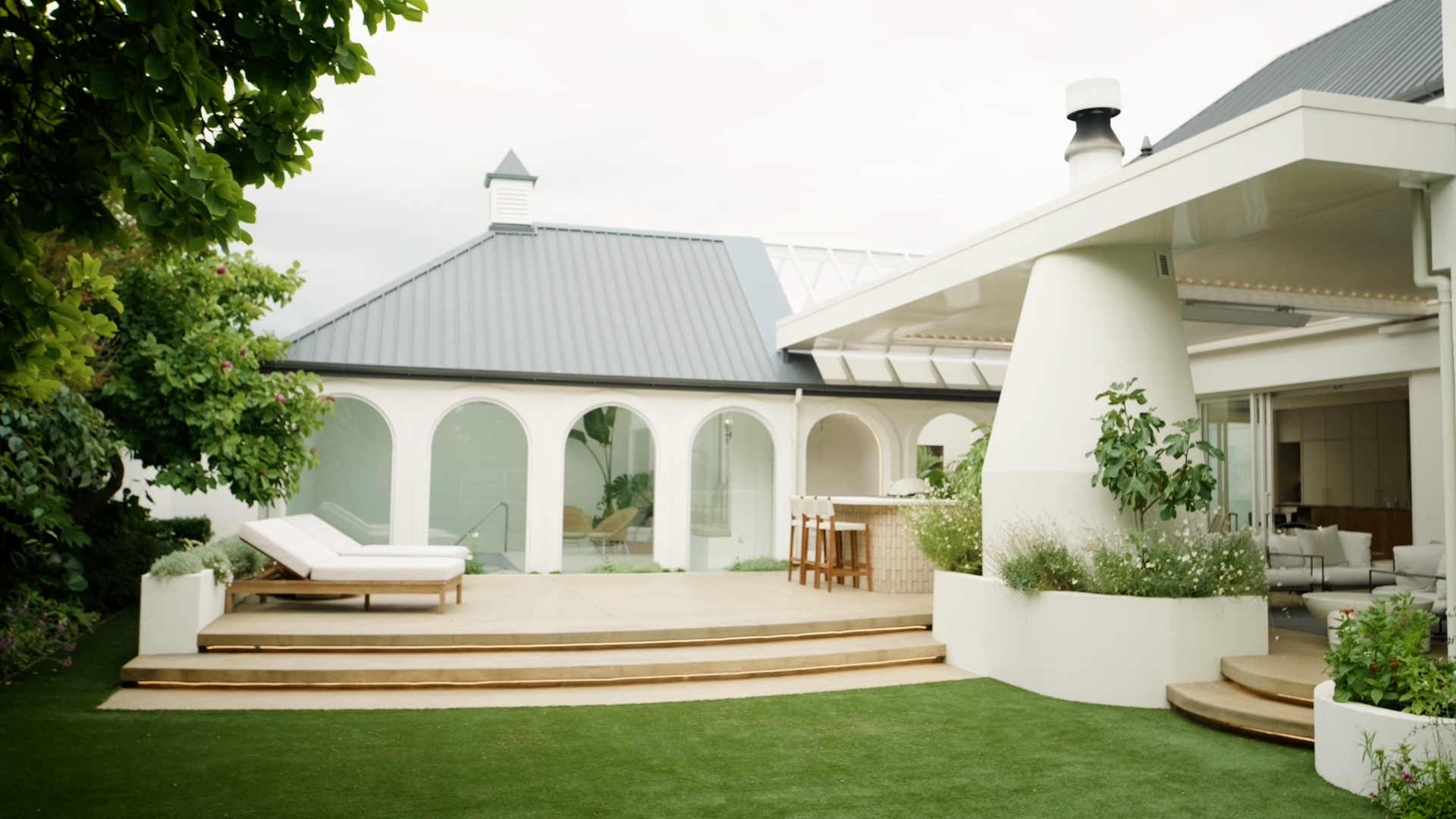 WATCH: Inside Tim & Isabelle Weston's Merivale Oasis