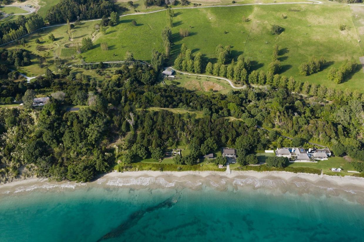 Four properties on the land. 