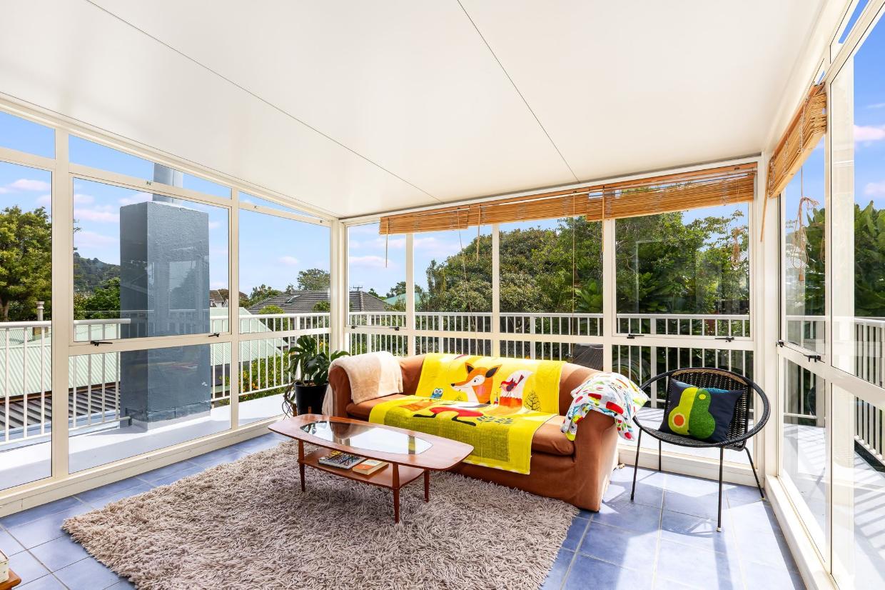 The house features classic Mid-century design. 