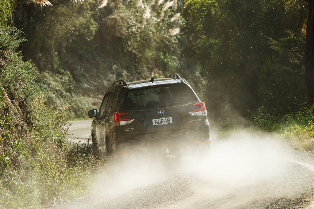 Subaru Forester X Sport read action